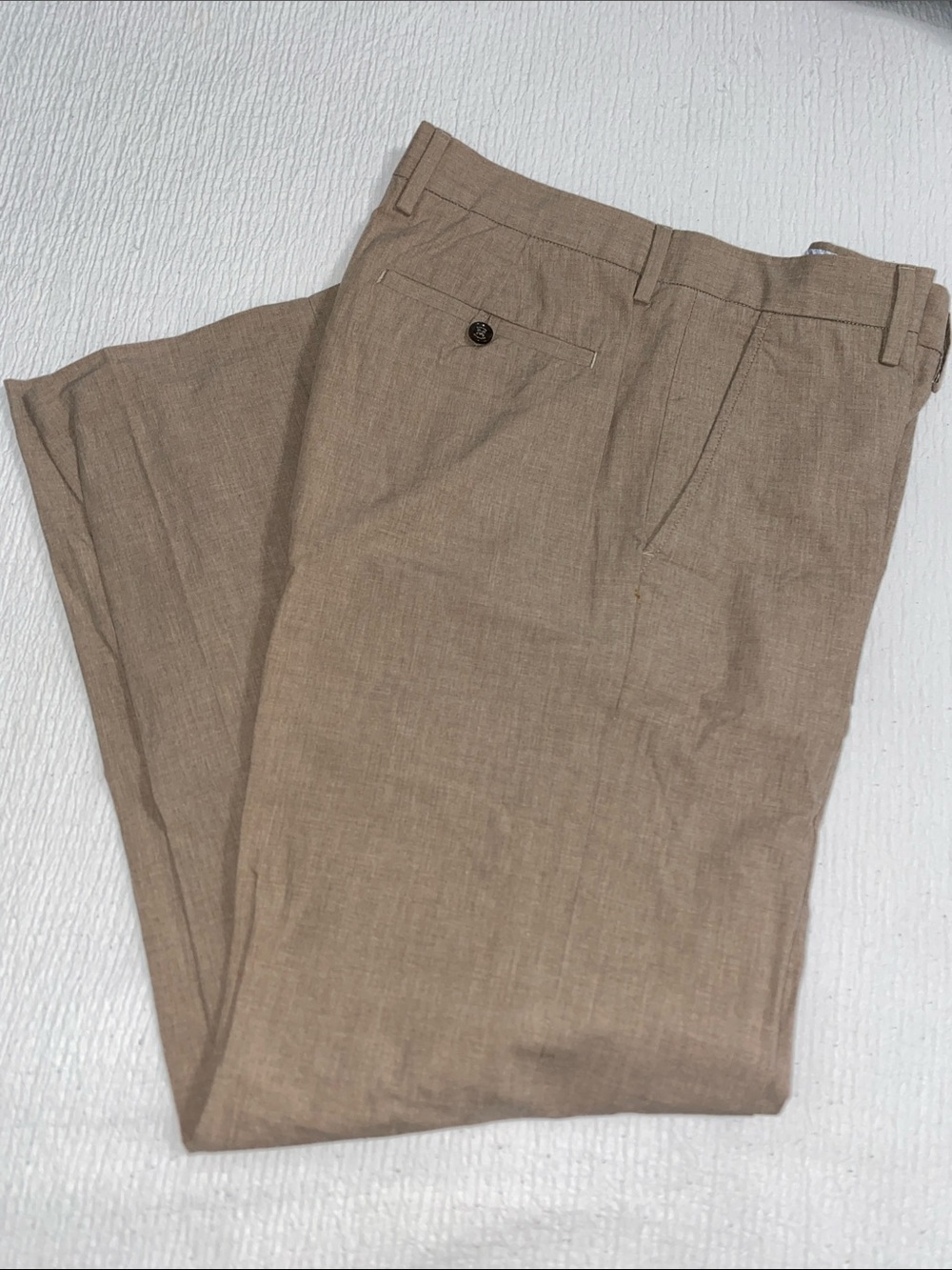 Banana Republic Men's Khaki 100% Cotton Chinos in Light Brown 33/30